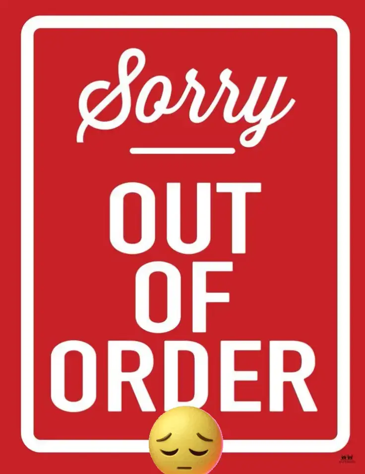 #Parati#Out of order 😔