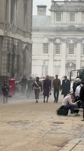 When your uni takes you back in time  #filmset #ww2 #universityofgreenwich #student #behindthescenes 