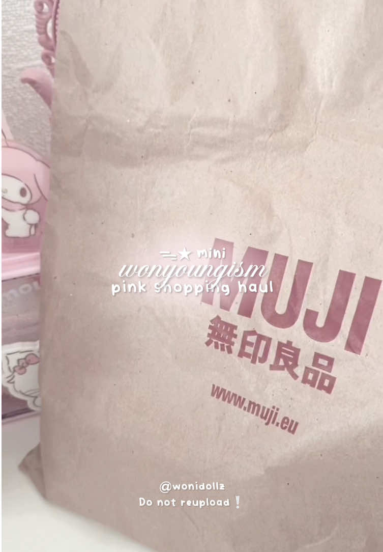 || pink wonyoungism shopping haul from berlin!!🎀— do not reupload❕#fyp #viral #wonyoungism #kbeauty #koreanskincare 