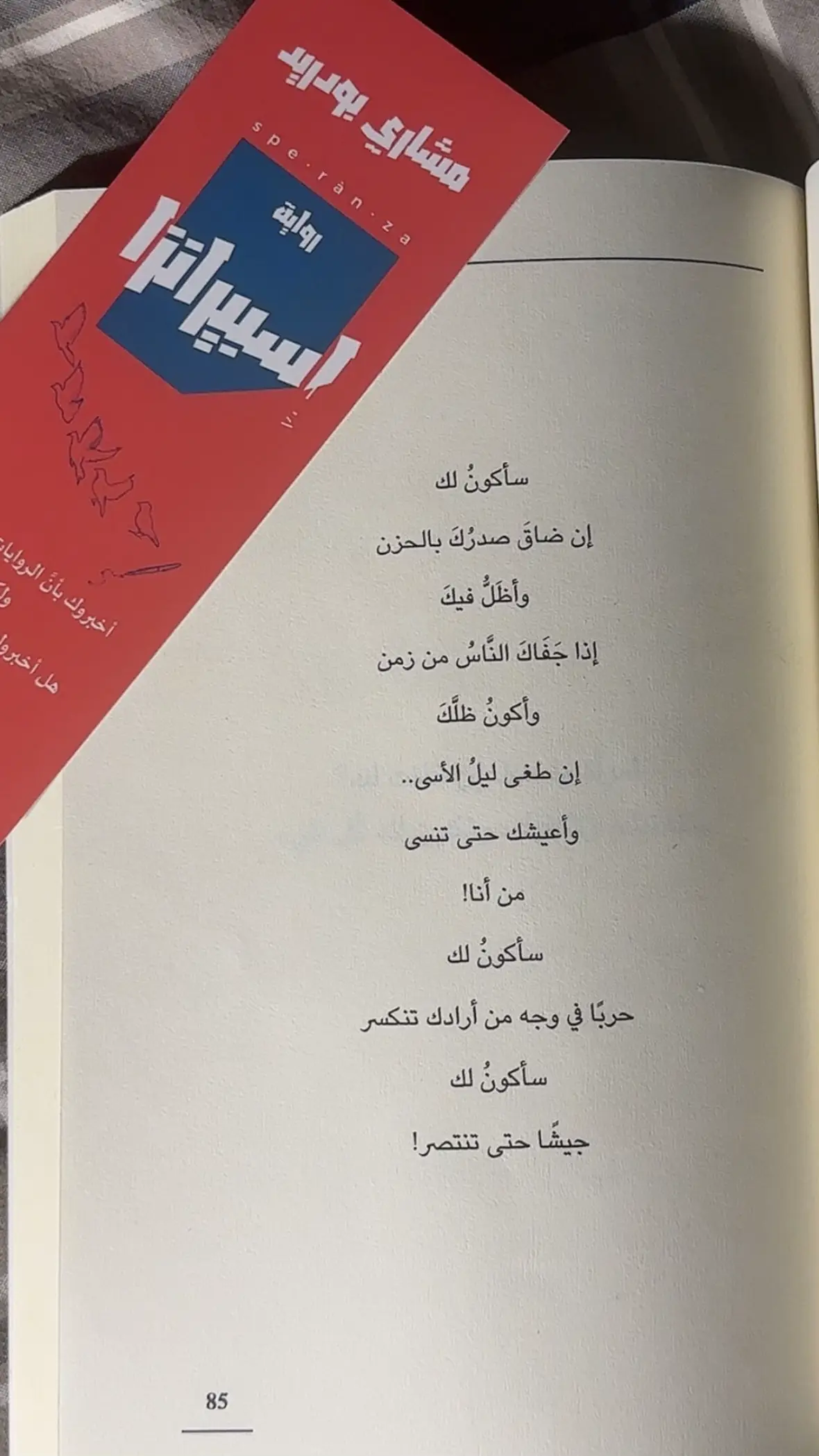#مشاري_بودريد #روايه اسبيرانزا