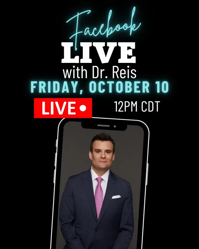 Join us on Facebook this Friday, October 10th at 12 PM for a special Lunch & Learn — your chance to ask Dr. Reis anything! 💬 Whether you’ve been curious about surgery, recovery, or what makes a great candidate for different procedures, this is your time to get answers straight from the expert himself. #DrReis #PlasticSurgeryLive #AskTheSurgeon #PlasticSurgeryQandA #BodyConfidence 