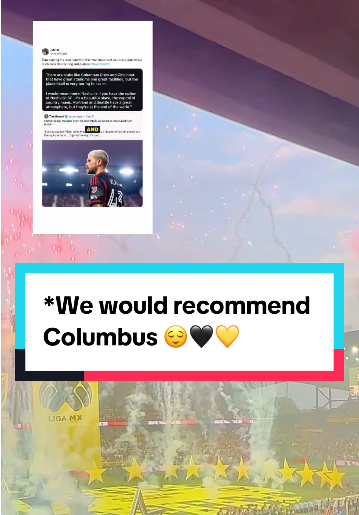 #duet with @Nashville SC It’s ok, we think you just need a weekend in Columbus to change your mind 😌 #MLS #columbusohio #ohio #columbuscrew 