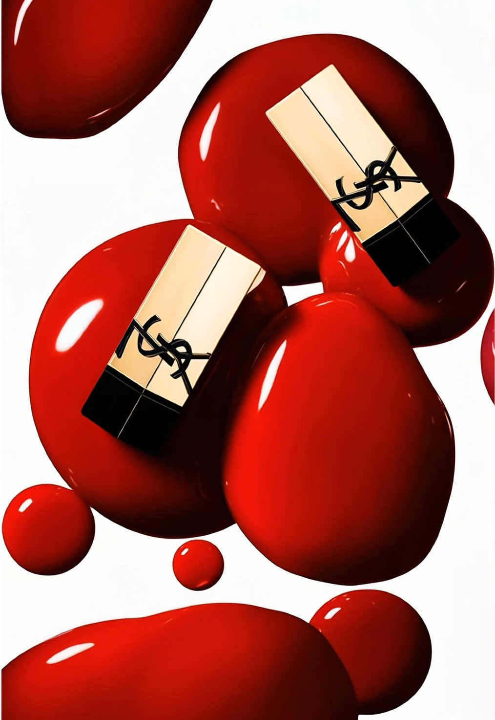 Product Videography done with AI. Lipstick commercial. Which part is your favourite?  #aivideography #makeup @SAINT LAURENT #aicommercial #aicontent #creativeagency 