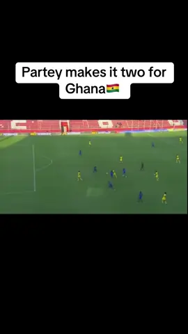 Partey scored the 2nd goal for Ghana against Central Africa Republic #ghanafootball #partey #viraltiktok #fuyyyyyyyyyyyy #fyppppppppppppppppppppppp  futbal for you gulhighlights central Africa vs Ghana viral post trending now today 