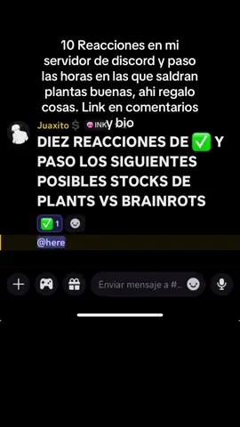 Tambien regalo cosas ahii!!      https://discord.gg/ChtnbTXVUU #fyp #stock #mango? 