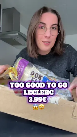 Encore un très très bon panier @Too Good To Go de chez @E.Leclerc 💖 #toogoodtogo #antigaspi 