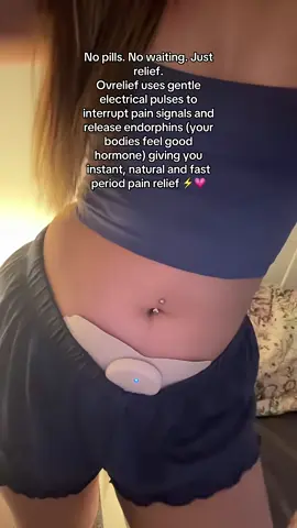 Obsessed with how Ovrelief has changed my life. #fyp #ovrelief #pcosawareness #polycysticovariansyndrome #pcosweightloss #pcosproblems #pcoswarrior #pcos #pcosfighter #pcoslife #womenshealth #fertilityhealth #pregnancysupport #womenshormones #endometriosis #endo #periodpain #cramps #endometriosispain #endopain #endowarrior #adenomyosis #chronicillness #TENS #painrelief #natural
