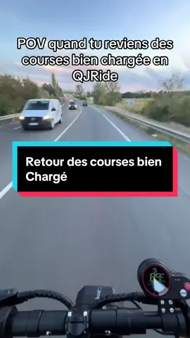 89km/h en QJRide JS311 et bien chargé elle est terrible cette trott #pourtoi #trott #trottinetteelectrique #QJRide #ride 