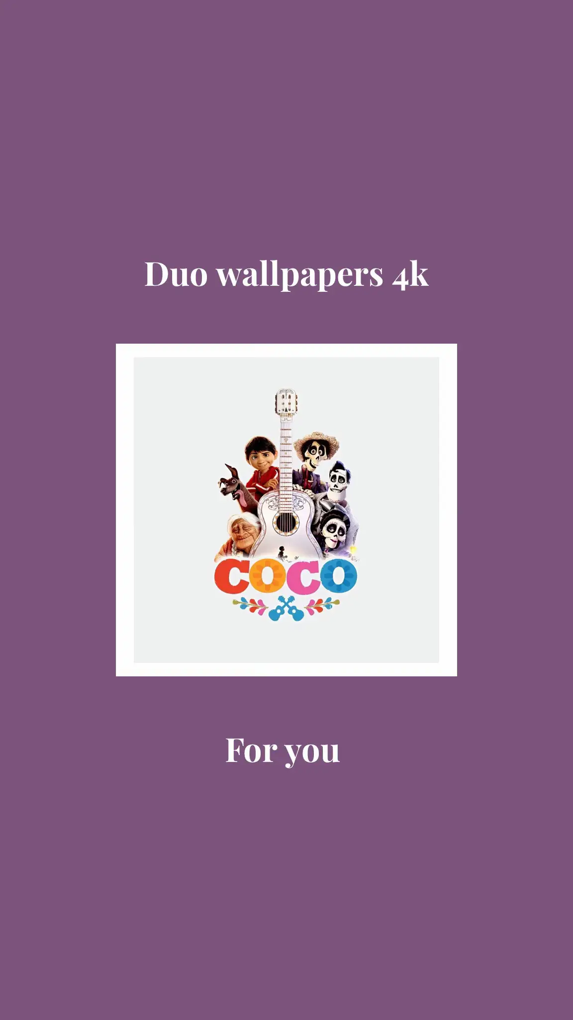 #FondEcranDisney #Coco #DisneyPixar #WallpaperCoco #pourtoi 