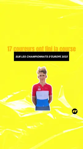 🙅‍♂️ Comprenez-vous la frustration des coureurs qui n’ont pas pu finir les championnats d’Europe ? #TourDeFrance #cycling #sportstiktok #sports #ratagaz 
