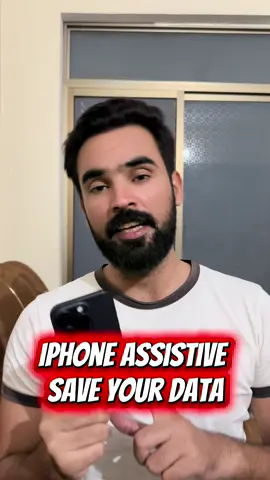 save your data with this trick #iphone #apple #iphonetipsandtricks #uktiktok #talhaaiz 