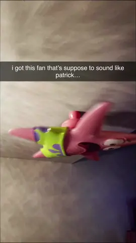 i think it actually sounds like him… #fyp #4d_buildss #patrick 