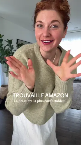 La brassière Parfaite !!!! Sans armature, très confortable!!! 29$ ! Lien dans ma bio ! Amazon / section mode !!!! #amazonfinds #amazonmusthaves #amazon #haulamazon 