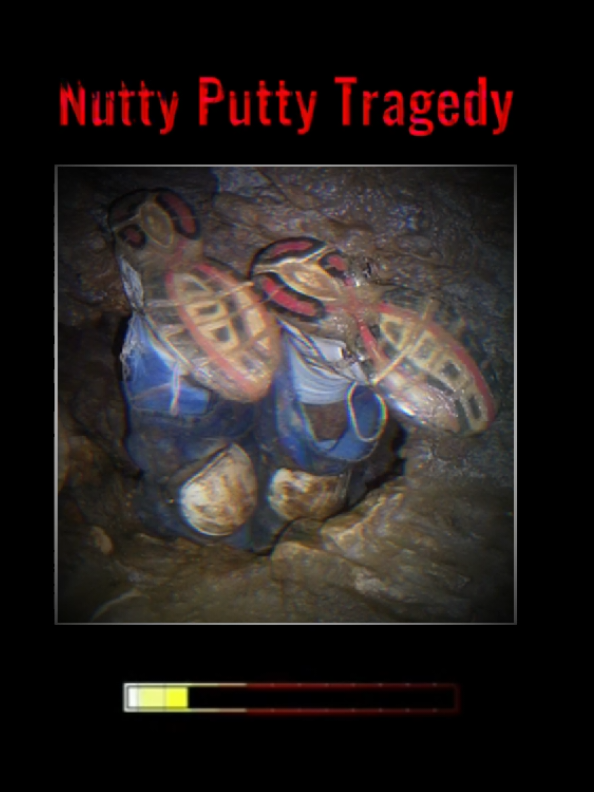 nutty putty tragedy  #analoghorror #horrortok #creppy #cave