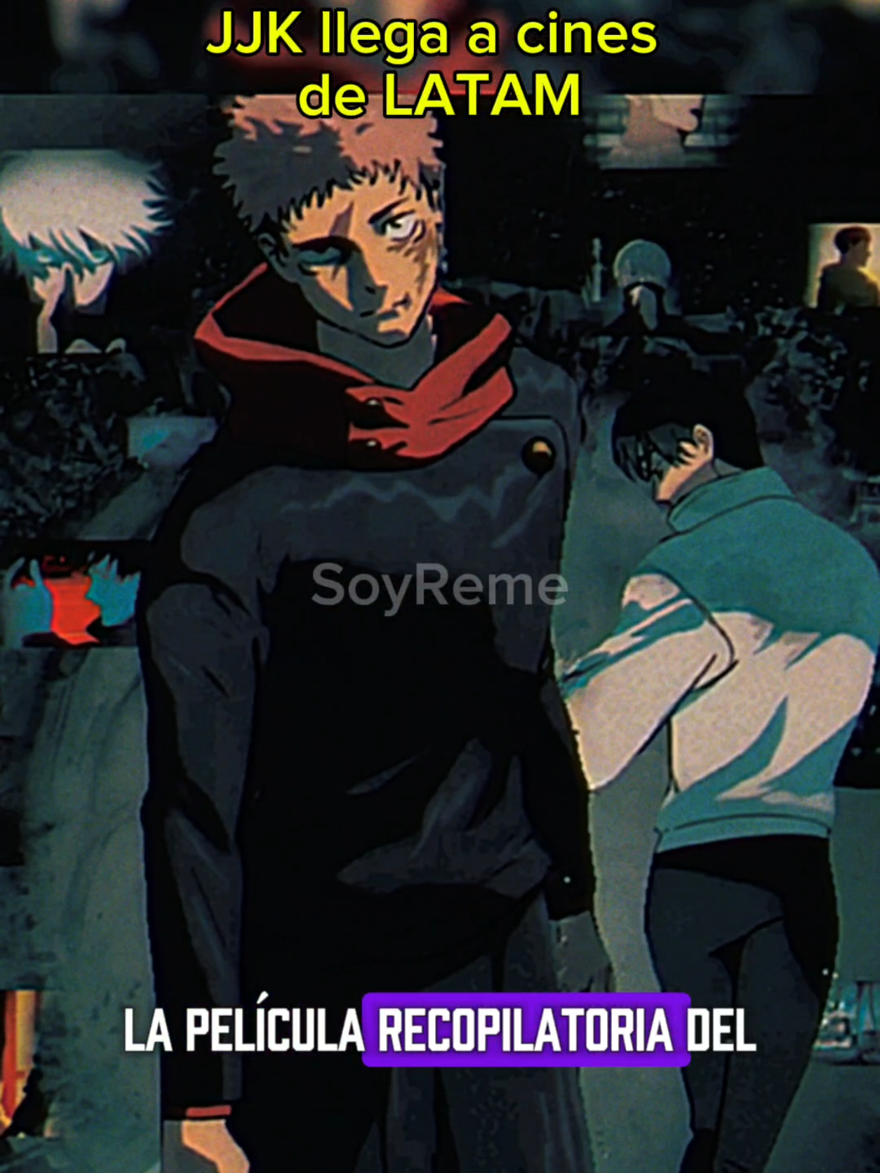 Jujutsu Kaisen llega a cines de LATAM #anime #gojousatoru  #fandom #otaku #jujutsukaisen 