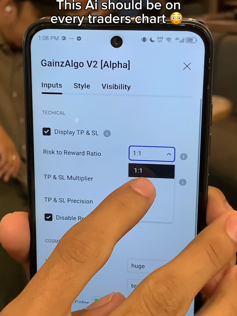 We always use GainzAlgo V2 Alpha indicator 📈 #crypto #stocks #forex #tradingview 
