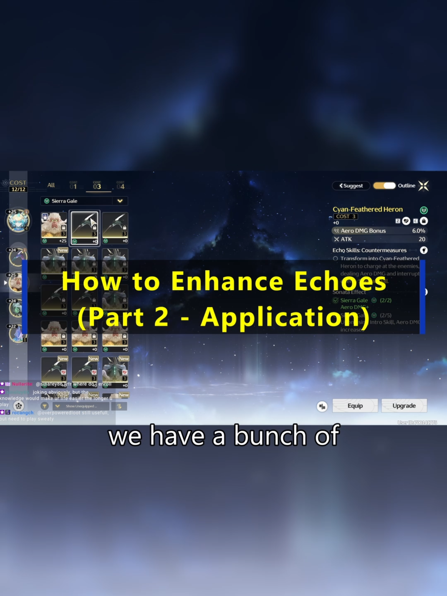 How to Enhance Echoes (Part 2 - Application) Happy Gaming Rovers~ #wutheringwaves #Wuwa #鳴潮