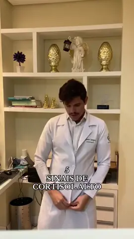 Sinais de cortisol alto  #momentorelaxei #cortisol #saudemental #fyp 
