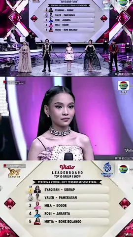 Woww🔥 @da7_syaqirahhh06 Malam Show Syaqira pegang Peringkat Pertama Pengiriman Gift Virtual. 🧚‍♀️🔥 @match_05 #da7  #indosiar 