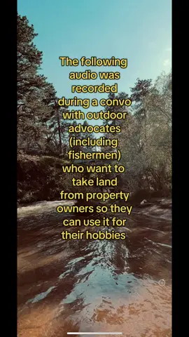 This is why fishermen who want property owners to share their land don’t “get the big deal” - THEY DO NOT OWN PROPERTY themselves.  #colorado #fishing #property #entitlement #advocate