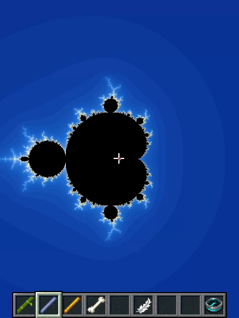 6D Mandelbrot in Minecraft