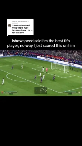 Replying to @Michael Bunga Speed actually said I’m the best fifa player #ishowspeed #eafc26 #fc26 #tiktokviral 