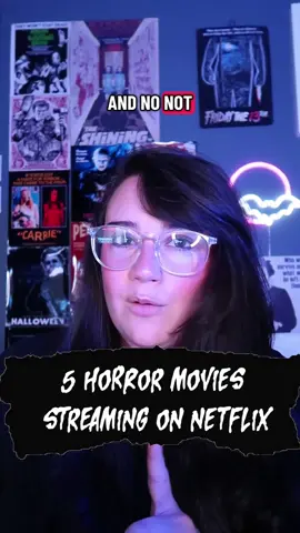 5 Horror Movies to stream right now on Netflix  #horror #horrorfilm #horrormovie #moviereview #horrormovierecommendation 