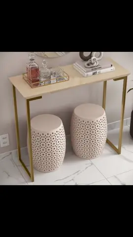 Aparador de Sala Industrial Mesa Lateral Para Decoração Pé Metálico e MDF ##aparador@@Lara.K@@Lara.K@@Lara.K