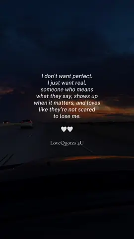 Real love isn’t about perfection… it’s about consistency, effort, and the kind of loyalty you can feel without needing to ask for it. ❤️ #fyp #lovequotes #Love #soulmate #relationshipgoals 
