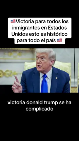 Victor** para todos los inmigrantes en Estados Unidos esto es históri** para todo el país