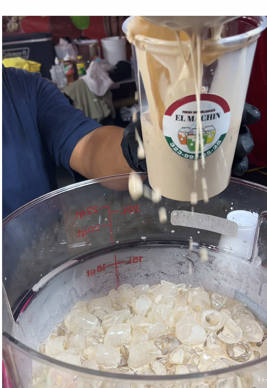 Cebada (Barley) Agua Fresca - Fresh Michelaguas el Machin