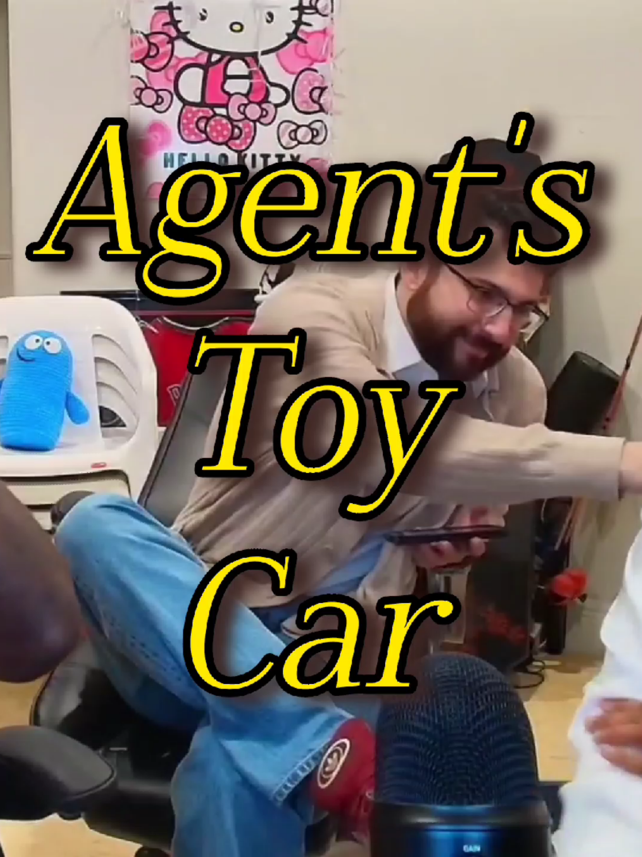 One of his prized possession 🏎️ #extraemily #agent00 #emgent #ferrari #fyp 