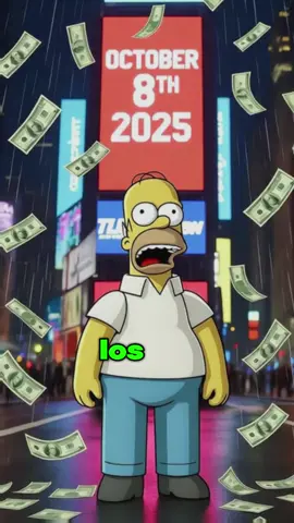 Hoy, 8 de octubre de 2025, la señal llegó hasta ti… #latinosenusa #simpsonspredictions #lossimpson #eua #simpsons 