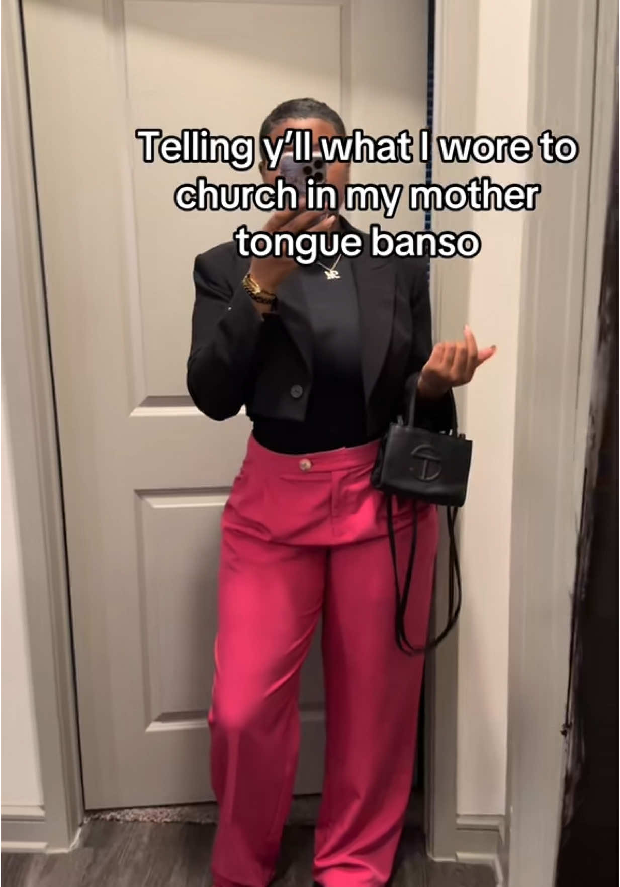 Another OOTD in my mother tongue lamnso  #dallaslifestylecreator #OOTD#fyp #onthisday 