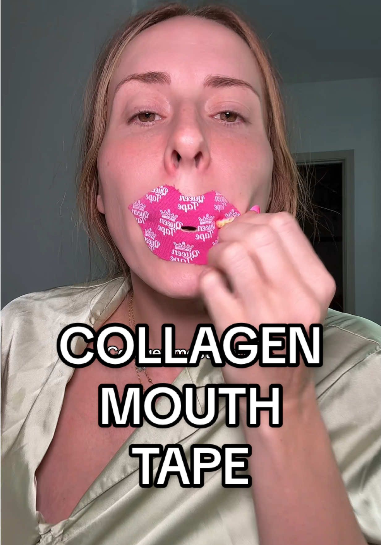 Lip mask + mouth tape benefits?! sign me upppp 💋👄 #queentape #queentapemouthtape #mouthtape #lipmask #mouthtapesleeping 