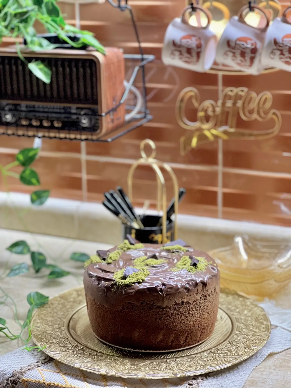 كيكة البركان من ايديات فوفتي 🥰