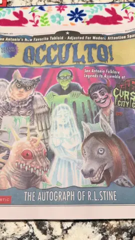 Five MEXICAN Magical Creatures on a San Antonio Magazine Cover #EyeOfTheSerpent344 #Nagual #LaLlorona 