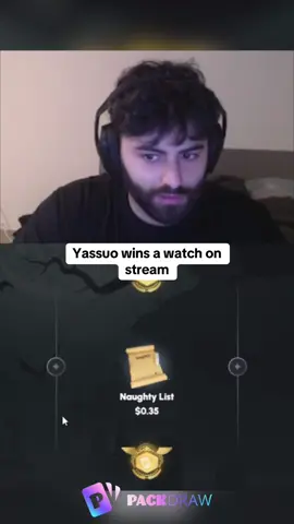 Yassuo wins a watch on stream #kickstreaming 