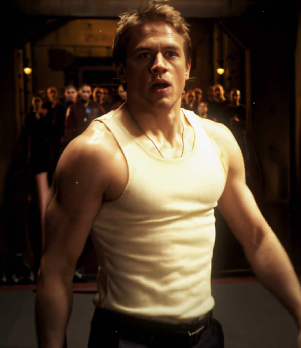 first movie i watched of him #charliehunnam #pacificrim #fyp 
