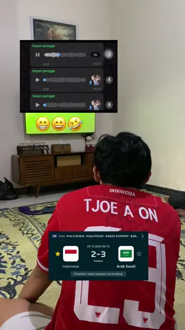 Lha nggih to mbah bayan.. marai ra seger madang sotooo @DarsonoDurian  . #timnas #timnasindonesia #indonesiavsarabsaudi #pialadunia #indonesia🇮🇩 