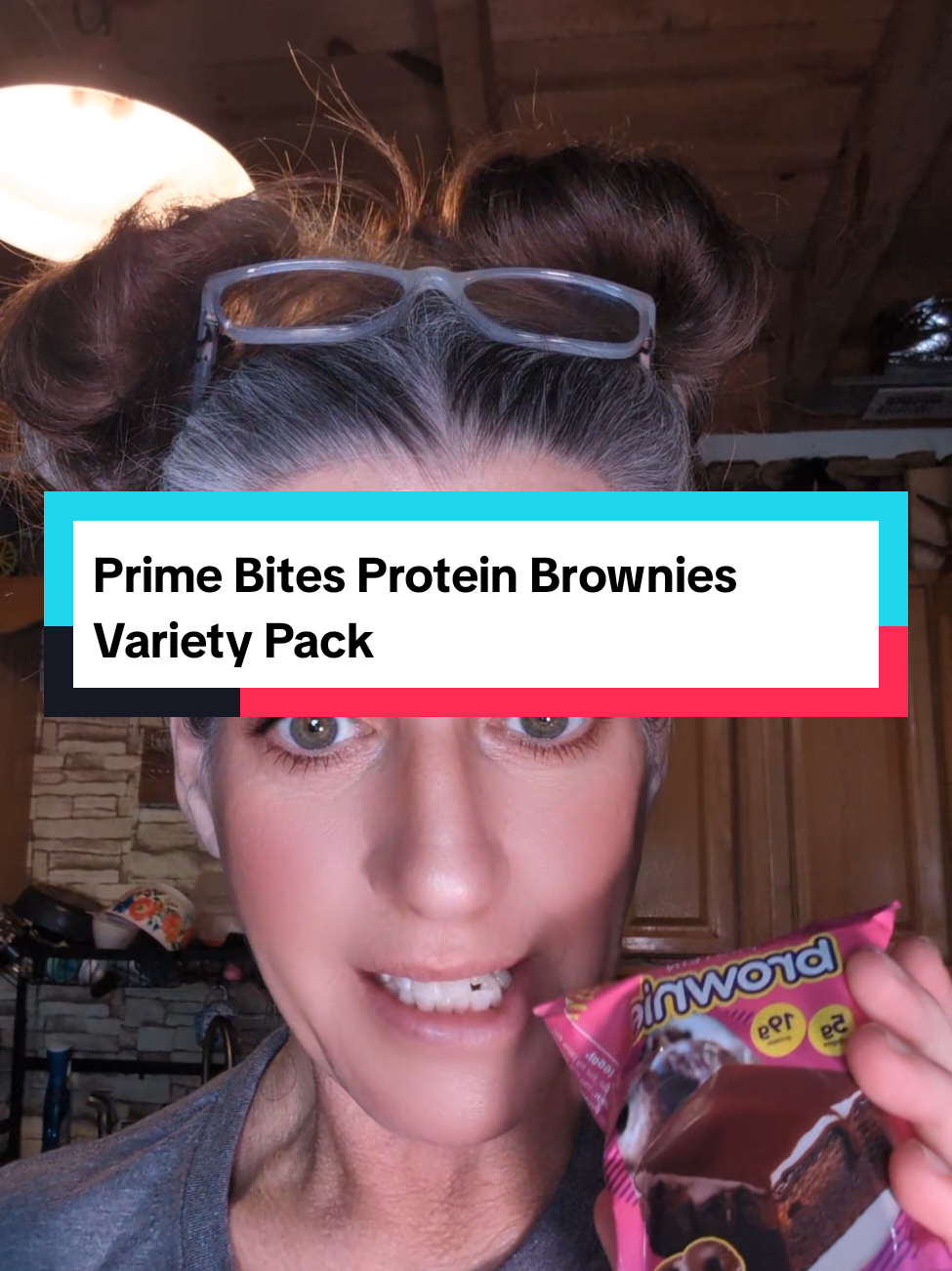 Prime Bites makes meeting your protein goals a breeze!  #primebites #proteinsnack #proteinbrownies 