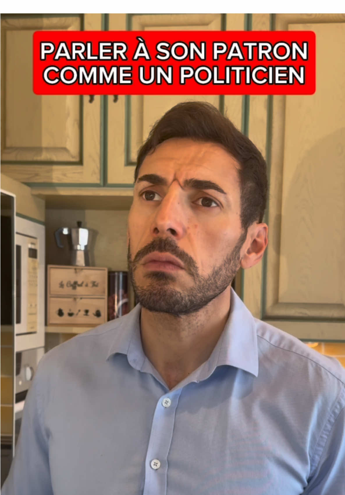 Ou l’art de retourner ta faute à ton avantage 😅 Mon spectacle à Paris au Solo le 7 novembre 🔥 #politique #patron #chef #humour #pourtoi 