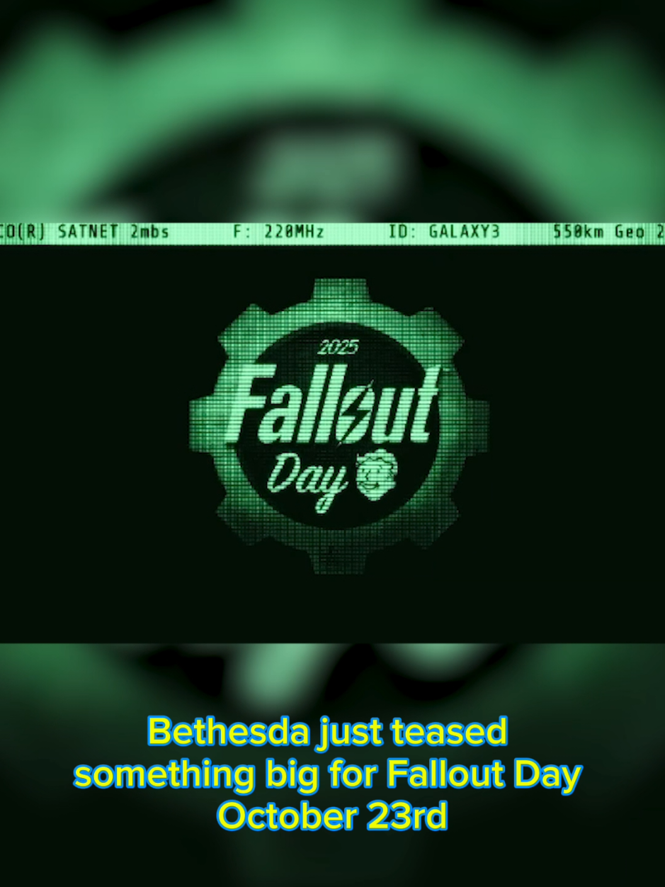 Bethesda Just Teased Fallout 3 Remaster for Fallout Day 2025 #fallout #gamingnews #fallout3 
