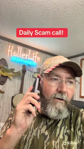 Daily Scam call! #hollerlife #comedy #jesus #crazy #funny 