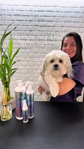 NEW Hydra Rituals! More than products, it’s a wellness-inspired routine designed for groomers who care about comfort as much as results! Hydra Rituals turns stressful moments into calming rituals:  🌿 Step 1 – Ambiance: Set up the space with purpose. 🌿 Step 2 – Massage: Relax while doing your pre-bath check. 🌿 Step 3 – Leave-In: Prep for drying with aromatic relaxation. The steps are already in your routine.  We just made them a ritual. ⚠️This product will only be available for a limited time — get them while supplies last. #doggrooming #doggroomer #dogspa #petspa #dogsalon  @Hydra 