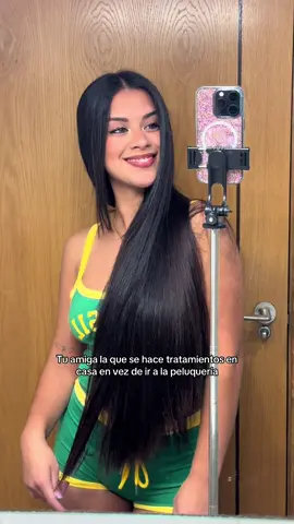 “Alisado” con Kativa.. me ha dejado el pelo igual que lo tenía 🤣 #fyp 