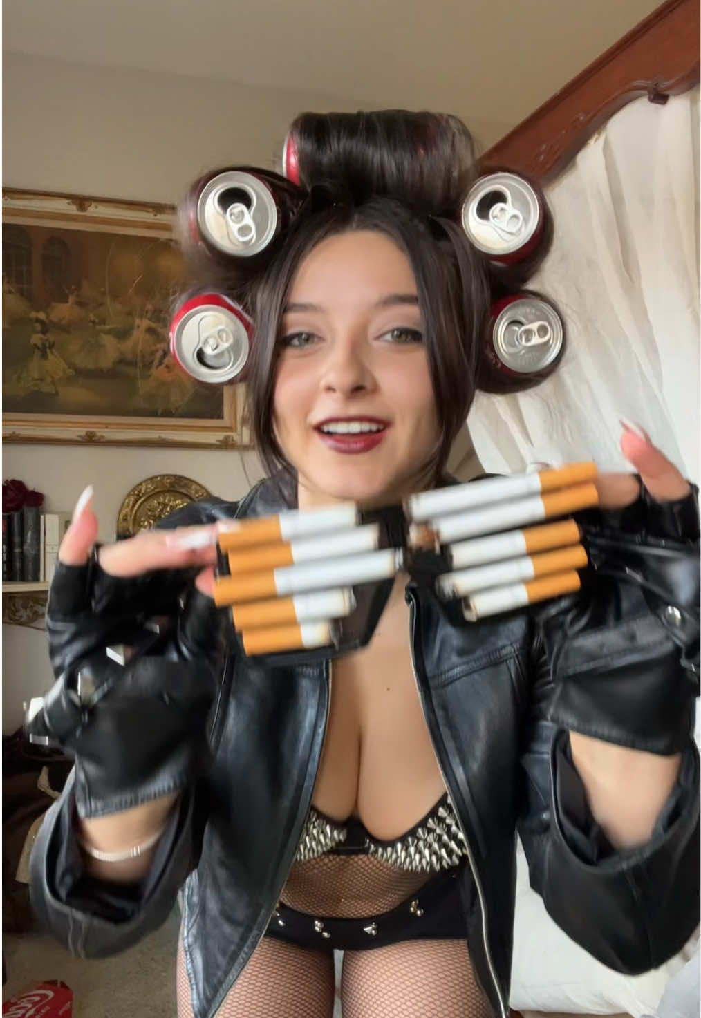 Turning myself in Lady Gaga from Telephone #ladygaga #telephone #halloweencostume 