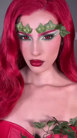 DAY 8: Poison Ivy #31daysofhalloween #makeup 