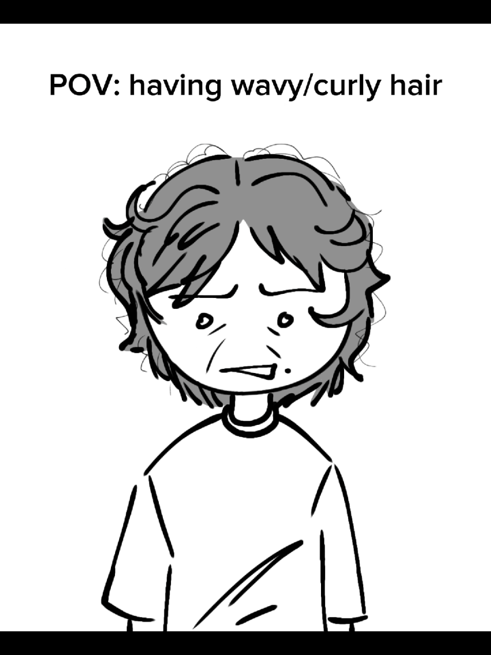 Im gonna buzz it #creatorsearchinsights #wavyhair #curlyhair #hair #animation