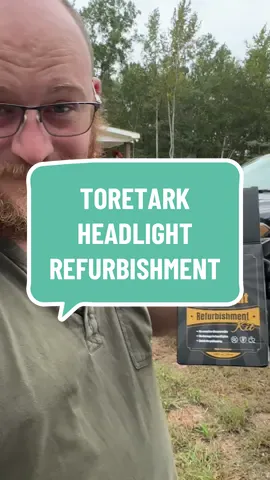 This headlight refurbishment worked insanely well! @Toretark Car Care #toretarkcarcare #headlightrestoration #headlightrefurbishment #cardetailing #tiktokshopcreatorpicks 